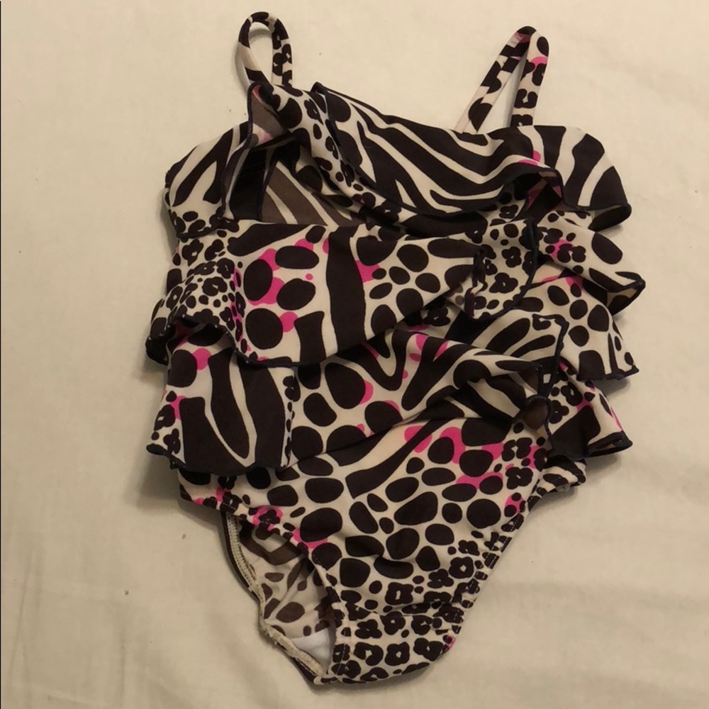 Animal print swimsuit